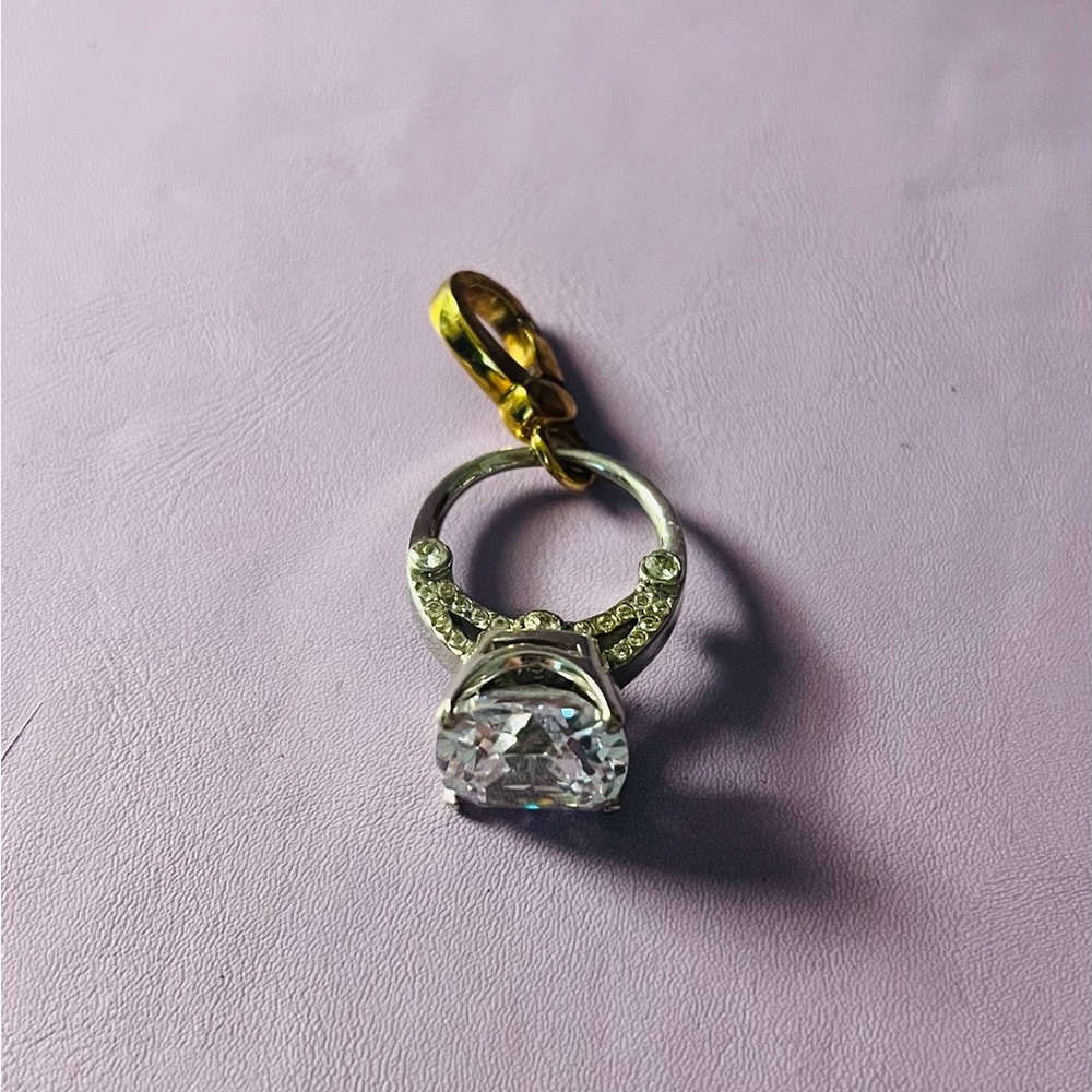 Juicy Couture Vintage Diamond Ring Charm